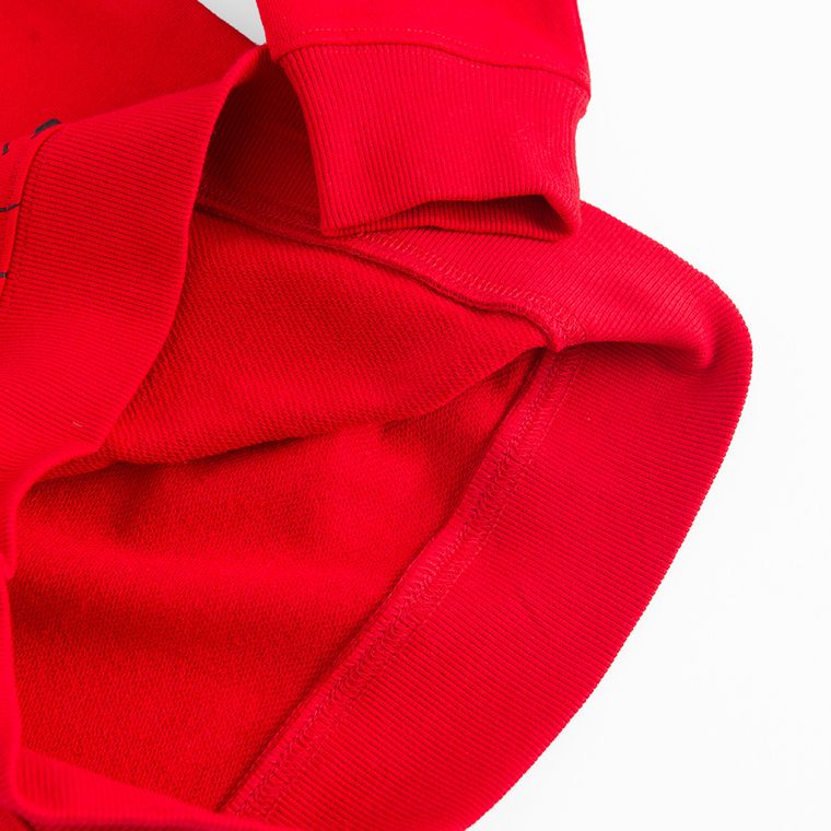 Cool Club, Hanorac pentru baieti, rosu, imprimeu Marvel Super Heroes