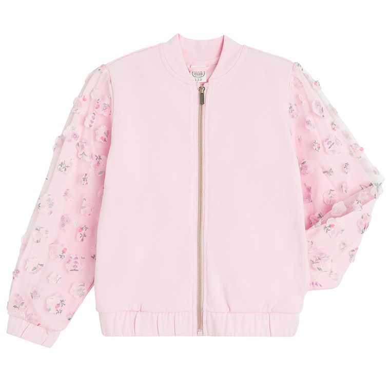 Cool Club, Hanorac pentru fete, cu fermoar, roz