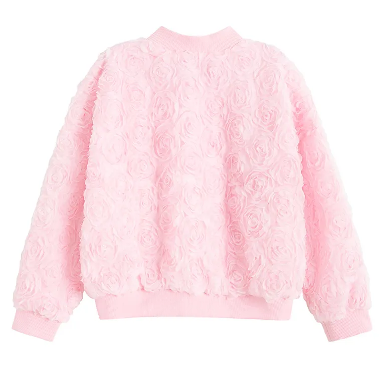 Cool Club, Hanorac pentru fete, cu fermoar, roz