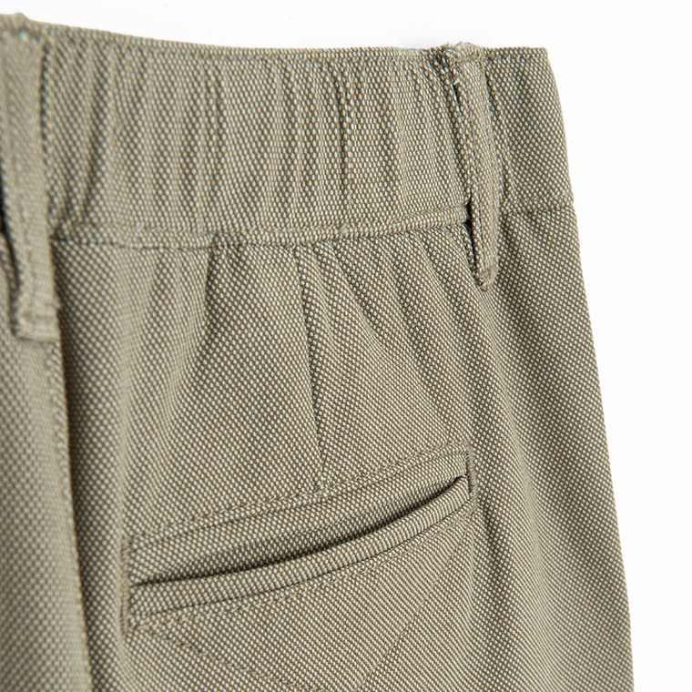 Cool Club, Pantaloni din material textil pentru baieti, bej