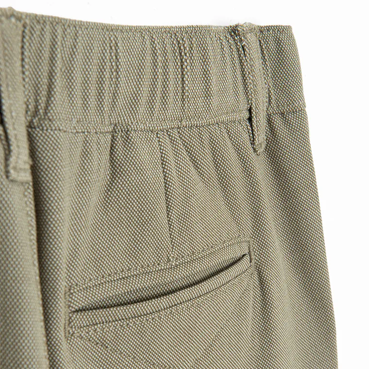 Cool Club, Pantaloni din material textil pentru baieti, bej