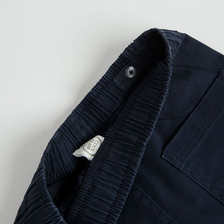 Cool Club, Pantaloni din material textil pentru baieti, bleumarin