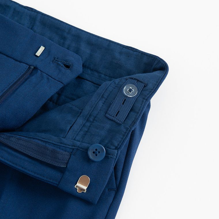 Cool Club, Pantaloni din material textil pentru baieti, bleumarin