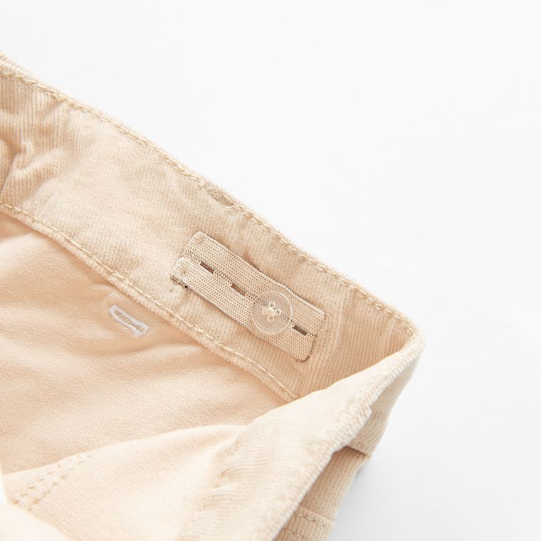 Cool Club, Pantaloni din material textil pentru fete, bej
