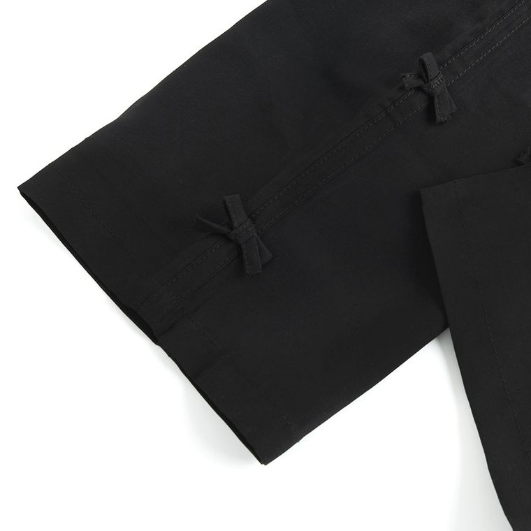 Cool Club, Pantaloni din material textil pentru fete, culotte, negru