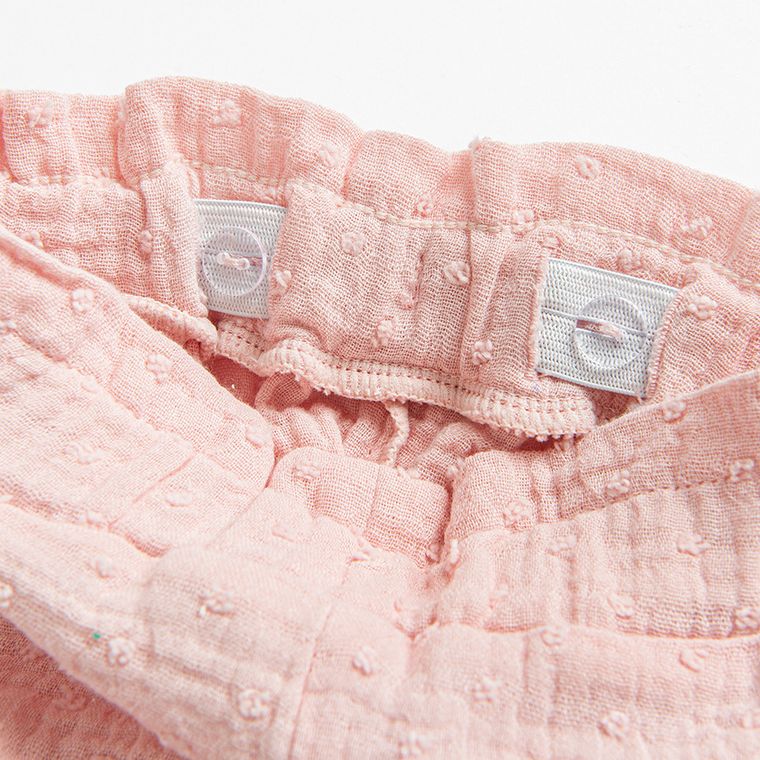 Cool Club, Pantaloni din material textil pentru fete, muselina, roz