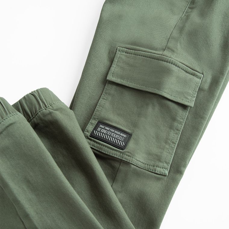 Cool Club, Pantaloni din textil, jogger, kaki