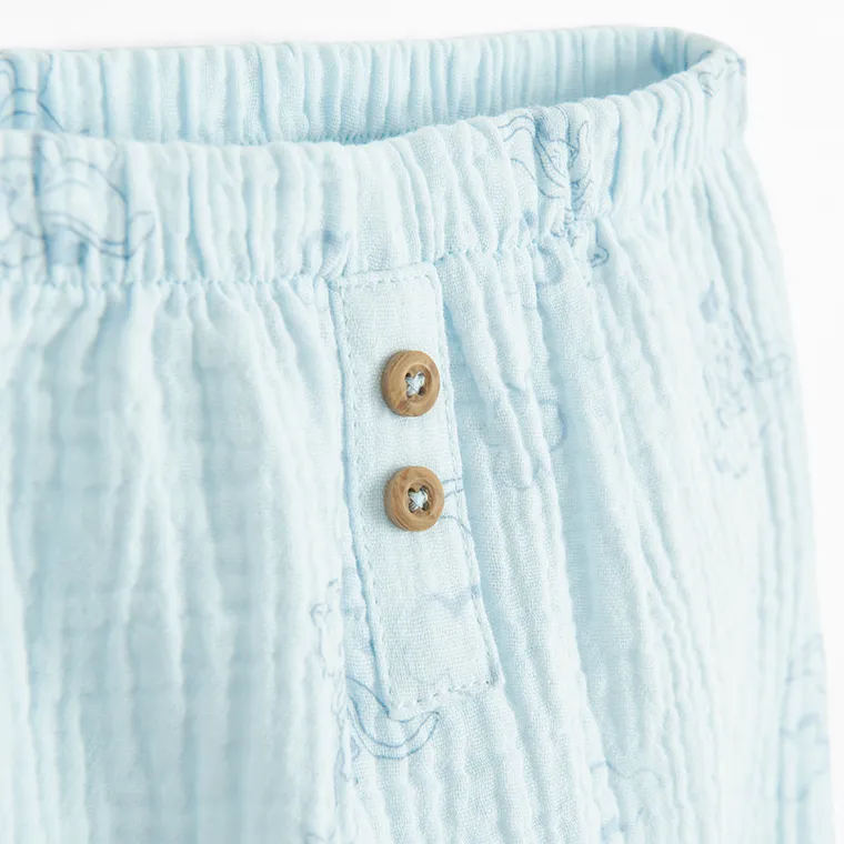 Cool Club, Pantaloni pentru baieti, muselina, mix, imprimeu Dumbo