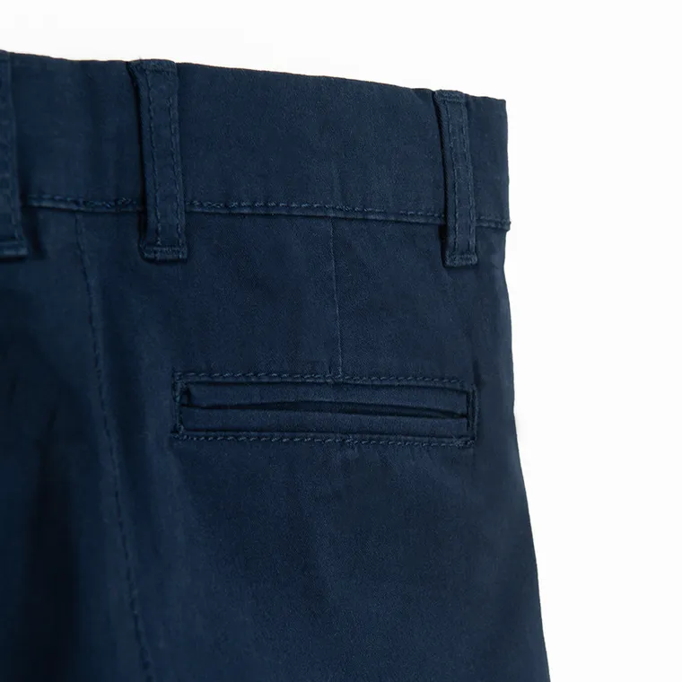 Cool Club, Pantaloni pull on din material textil pentru baieti, culoare bleumarin