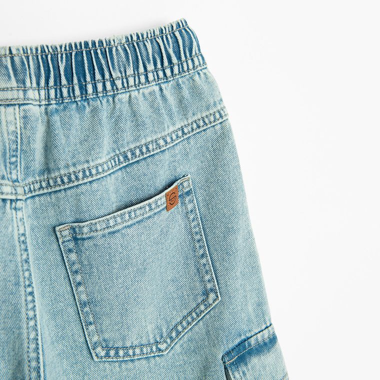 Cool Club, Pantaloni scurti de blugi pentru baieti, pull on, albastru
