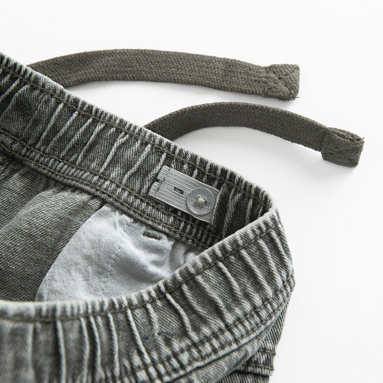 Cool Club, Pantaloni scurti de blugi pentru baieti, relaxed, gri