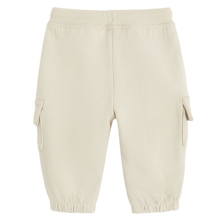 Cool Club, Pantaloni trening pentru baieti, bej