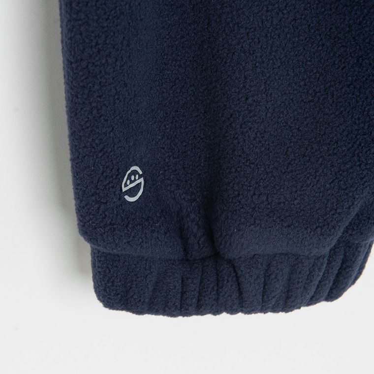 Cool Club, Pantaloni trening pentru baieti, polar, bleumarin