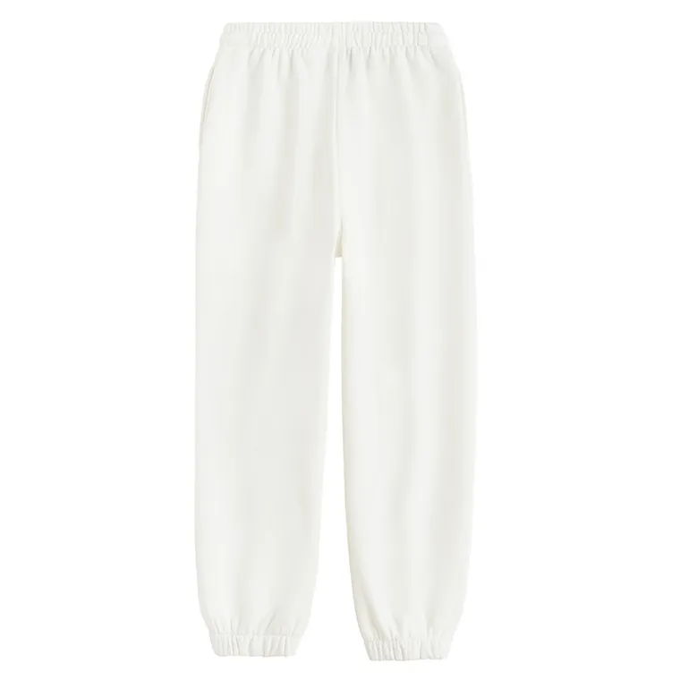 Cool Club, Pantaloni trening pentru fete, alb, imprimeu Lilo si Stitch