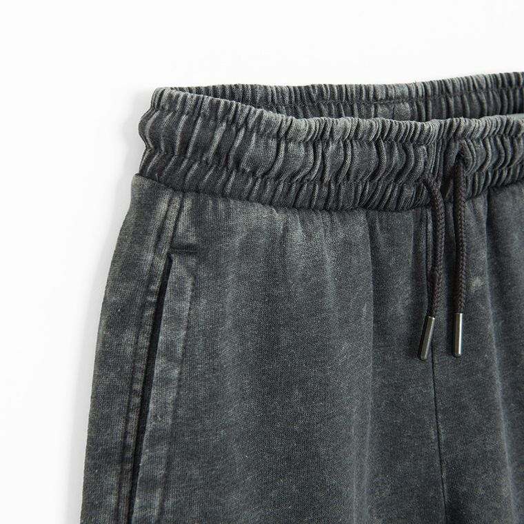 Cool Club, Pantaloni trening pentru fete, wide, granit