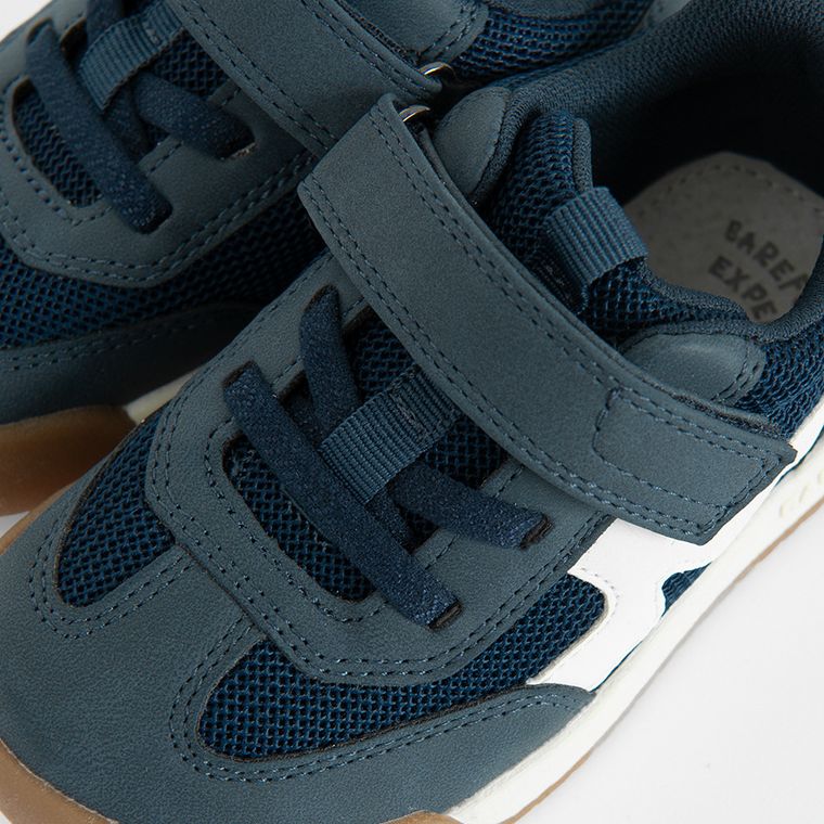 Cool Club, Pantofi sport pentru baieti, bleumarin, talpa Barefoot