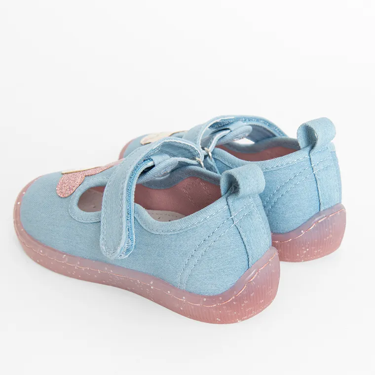 Cool Club, Papuci de casa pentru fete, albastru, Comfort-Fit