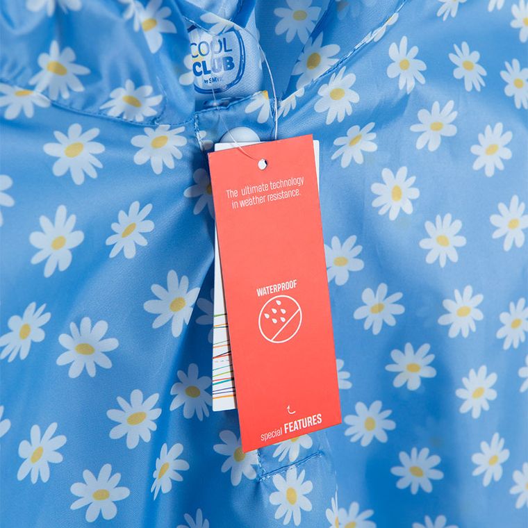 Cool Club, Pelerina de ploaie pentru fete, albastru