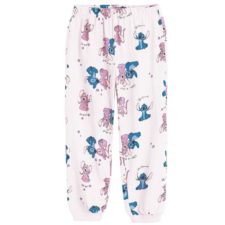 Cool Club, Pijama pentru fete, mix, set, 2 buc., imprimeu Lilo si Stitch