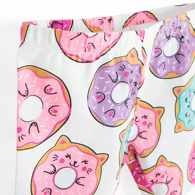 Cool Club, Pijama pentru fete, roz-alb