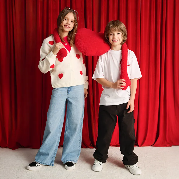 Cool Club, Pulover pentru fete, cu nasturi, ecru