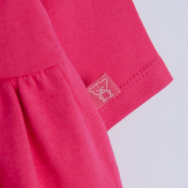 Cool Club, Rochie cu maneca lunga pentru fete, roz