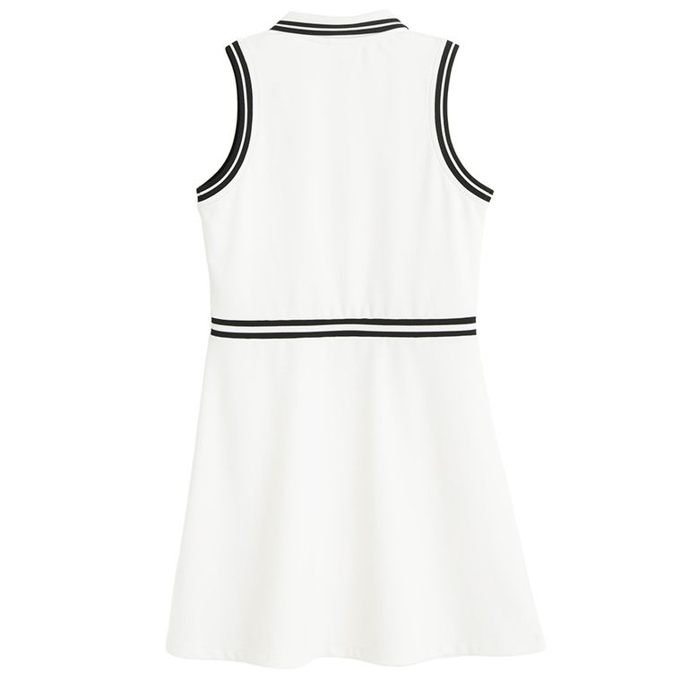 Cool Club, Rochie fara maneci pentru fete, alb