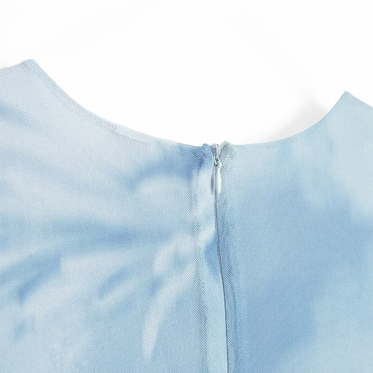 Cool Club, Rochie fara maneci pentru fete, albastru