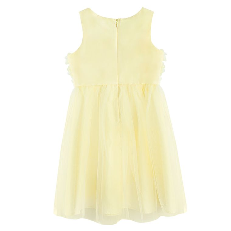 Cool Club, Rochie fara maneci pentru fete, galben