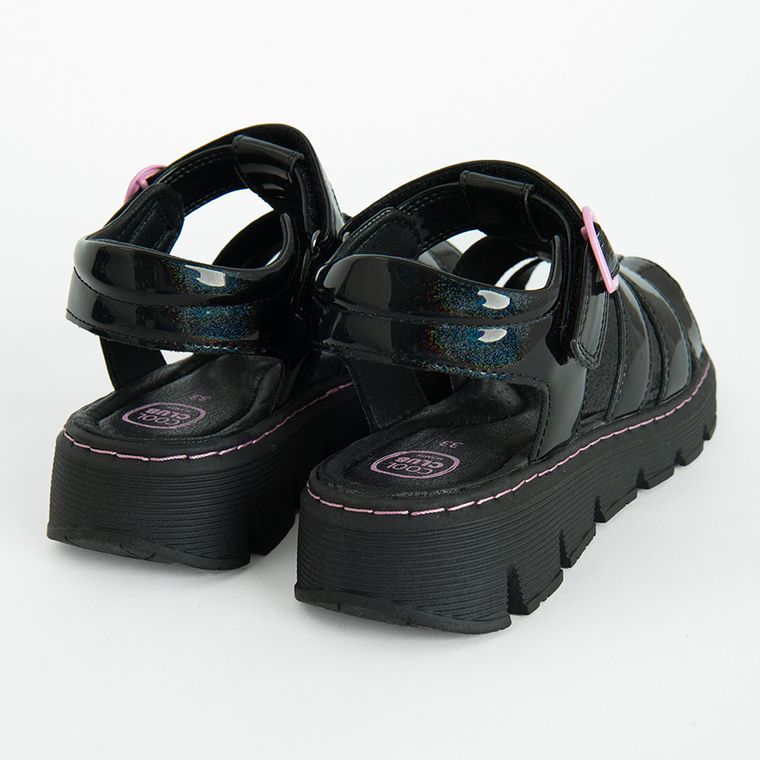 Cool Club, Sandale pentru fete, negru