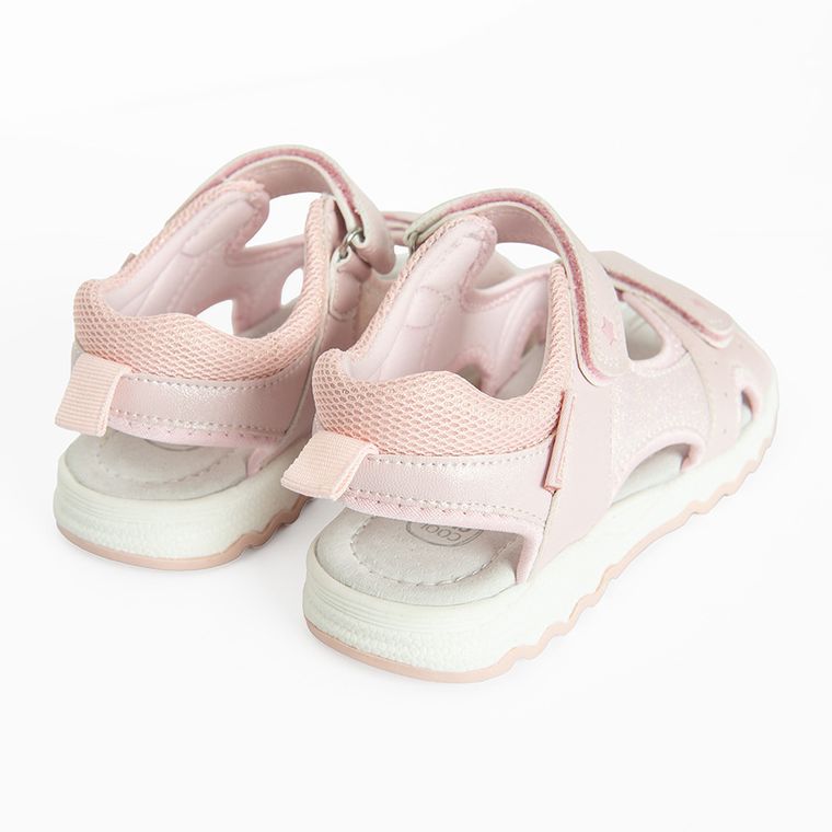 Cool Club, Sandale pentru fete, roz, brant din piele