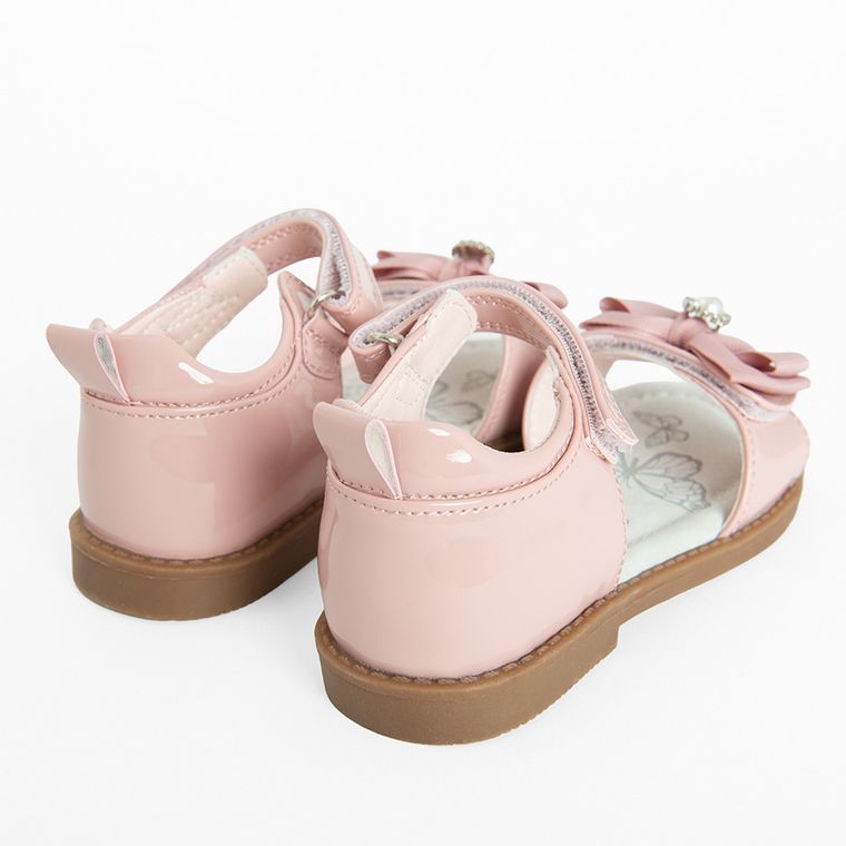 Cool Club, Sandale pentru fete, roz, brant din piele