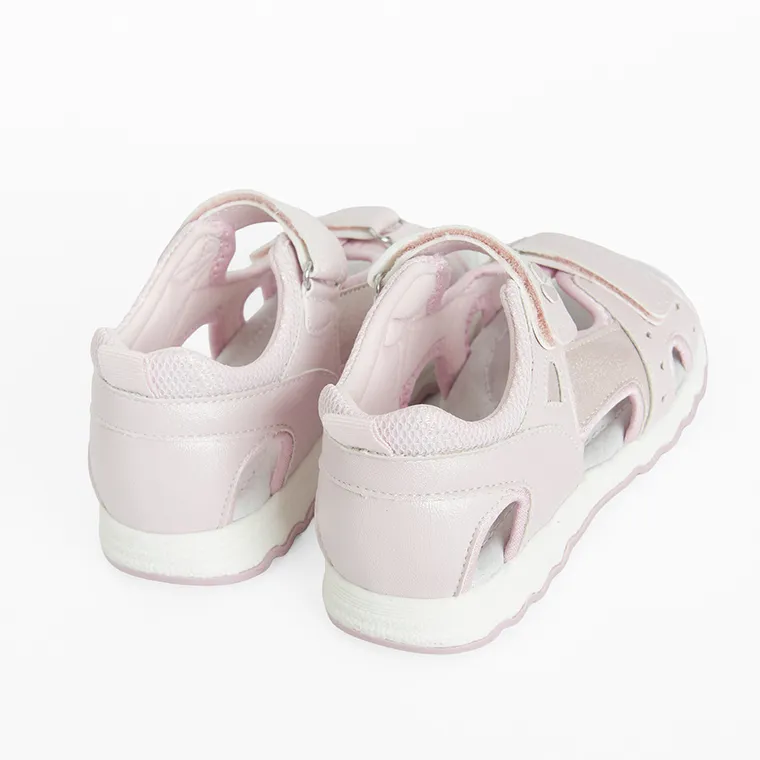 Cool Club, Sandale pentru fete, roz, brant din piele