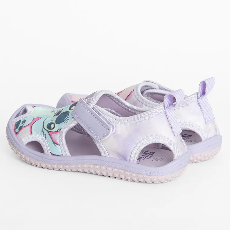Cool Club, Sandale pentru fete, violet, imprimeu Lilo si Stitch