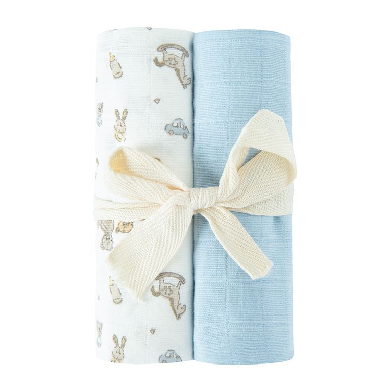 Cool Club, Scutece din tetra pentru baieti, 70-80cm, mix, set, 2 buc.