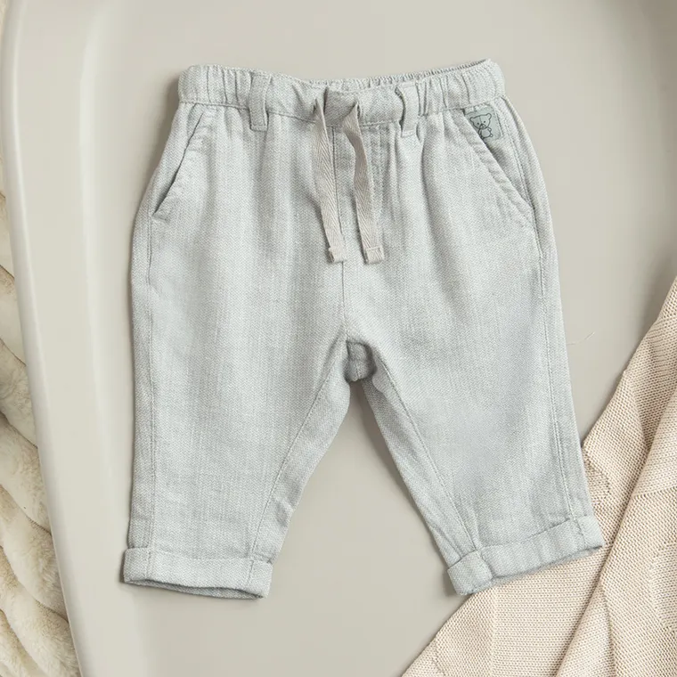 Cool Club, Set pentru baieti, Body-camasa cu maneca lunga, Pantaloni din textil, mix