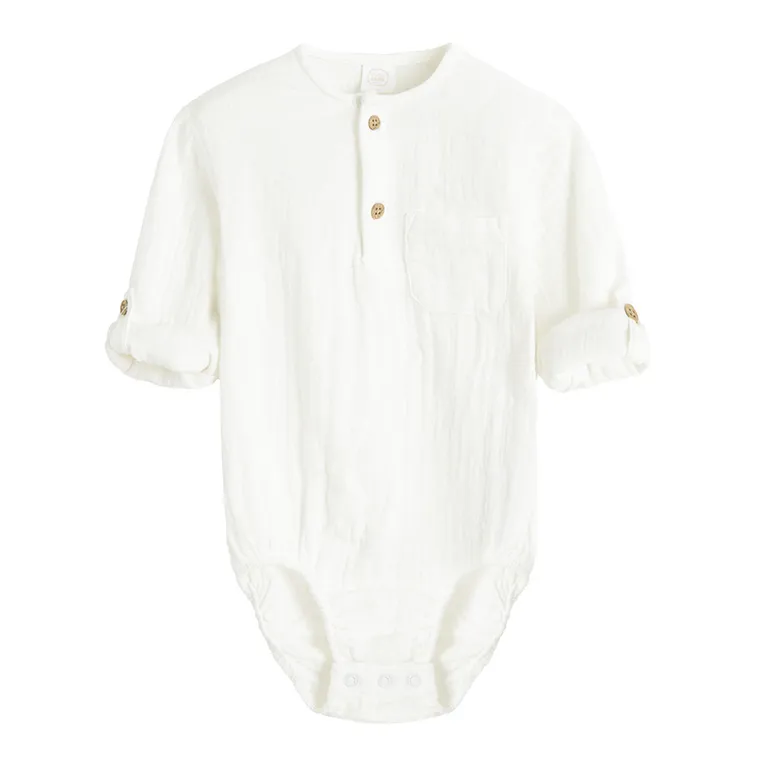 Cool Club, Set pentru baieti, Body cu maneca lunga, muselina, Pantaloni scurti, Bretele, mix