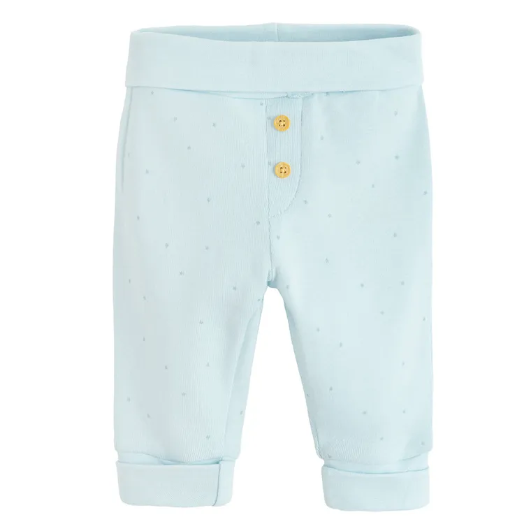 Cool Club, Set pentru baieti, Body cu maneca lunga, Pantaloni fara botosei, albastru