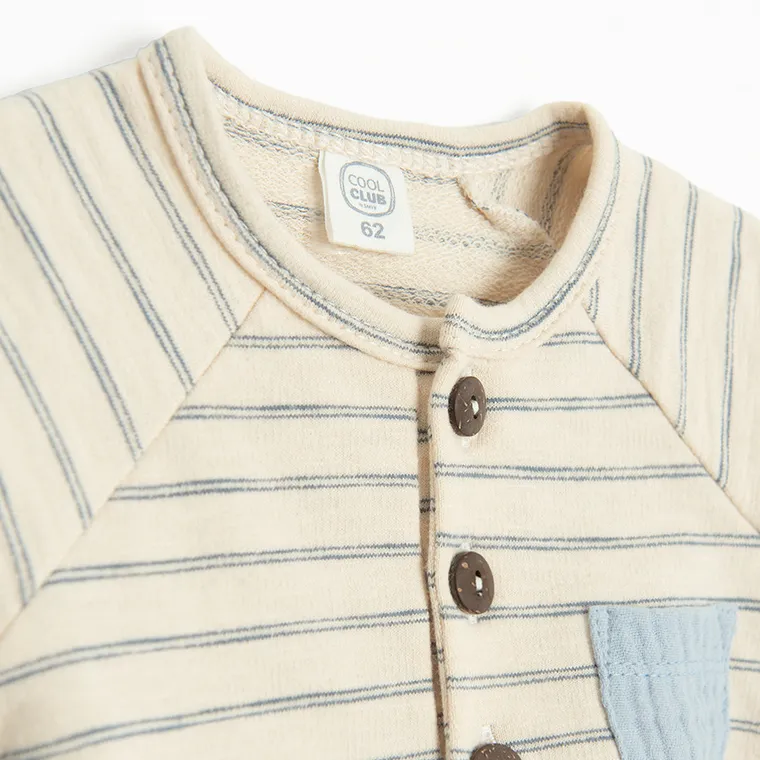 Cool Club, Set pentru baieti, Body cu maneca scurta, Palarie, mix