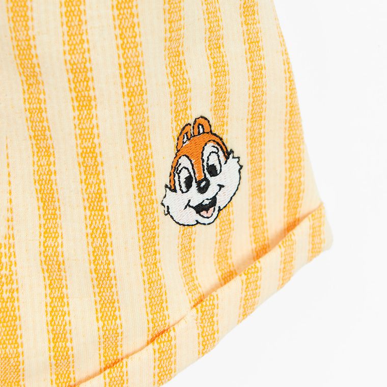 Cool Club, Set pentru baieti, Body cu maneca scurta, Pantaloni scurti, mix, imprimeu Chip si Dale