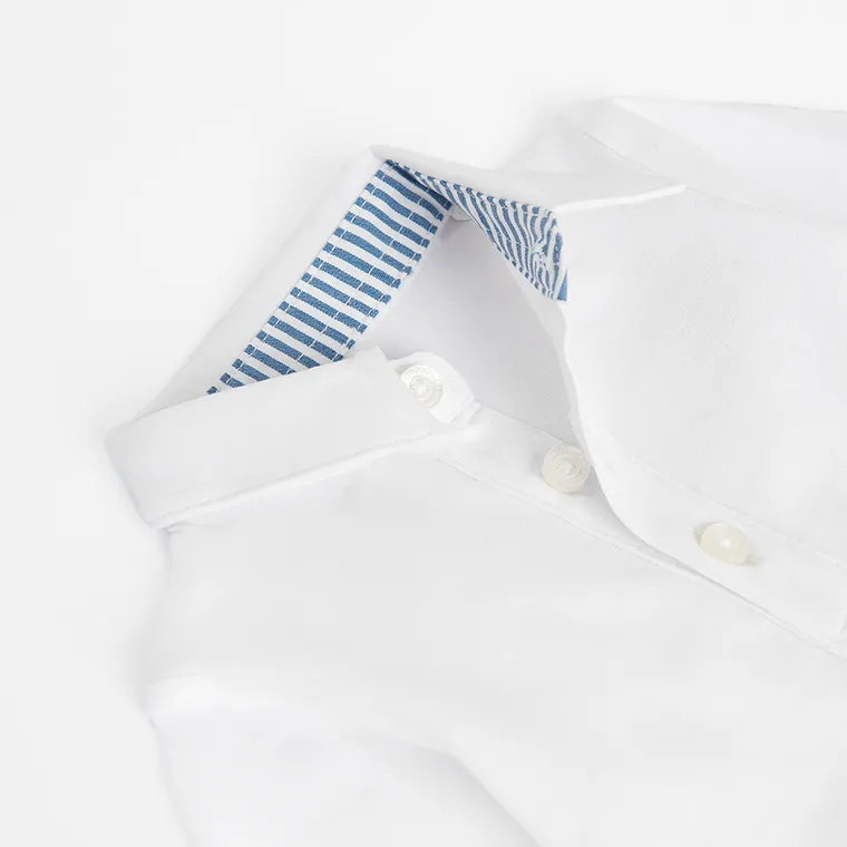 Cool Club, Set pentru baieti, Camasa tip body cu maneca lunga si papion