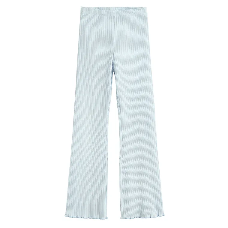 Cool Club, Set pentru fete, Bluza, Colanti, flare, din tricot striat, mix