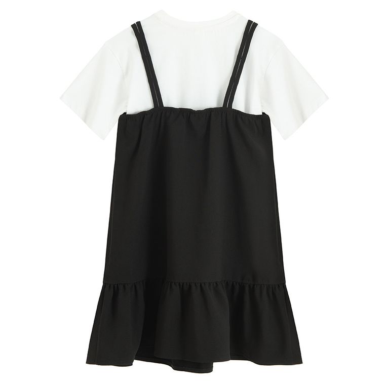 Cool Club, Set pentru fete, Rochie cu bretele, Tricou, mix