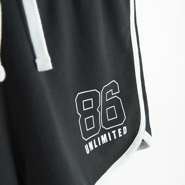 Cool Club, Set pentru fete, Tricou, Pantaloni scurti, alb-bleumarin