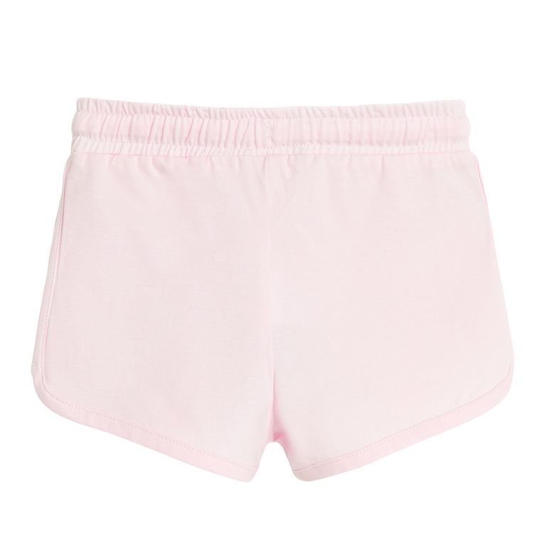 Cool Club, Set pentru fete, Tricou, Pantaloni scurti, roz, imprimeu Lilo si Stitch