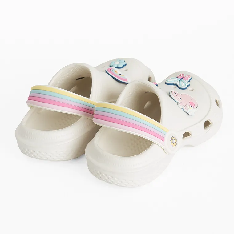 Cool Club, Slapi pentru fete, ecru, imprimeu Peppa Pig