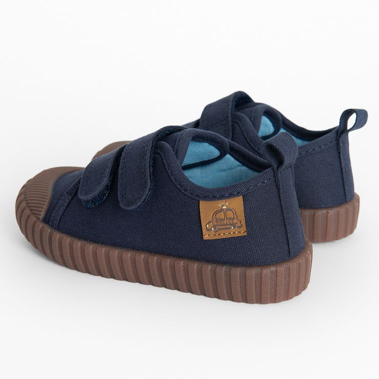 Cool Club, Tenisi pentru baieti, bleumarin, talpa Barefoot