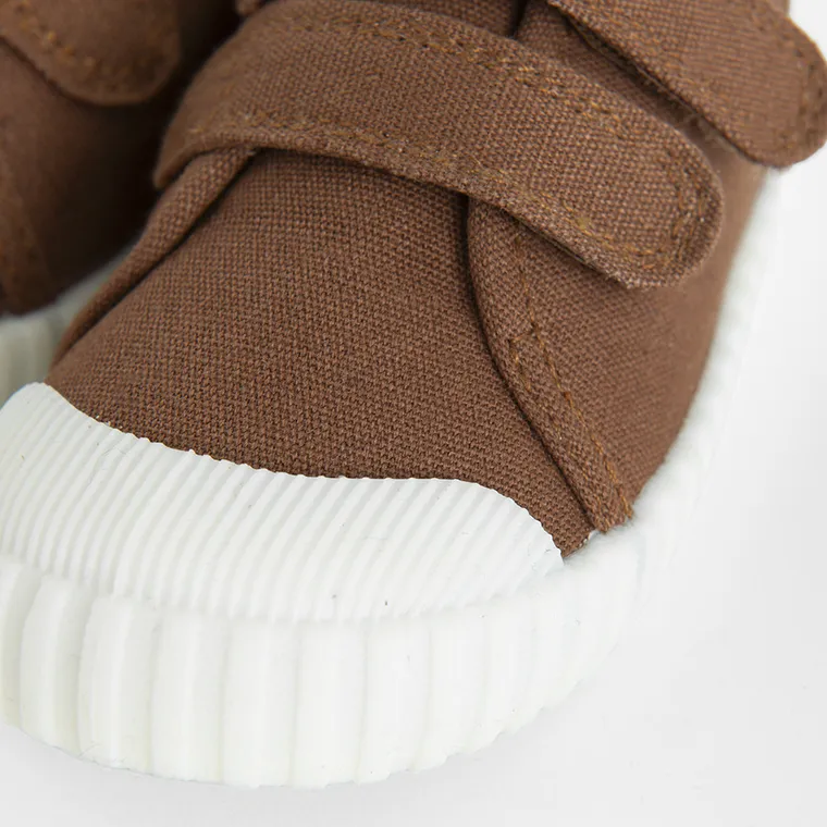 Cool Club, Tenisi pentru copii, maro, talpa Barefoot