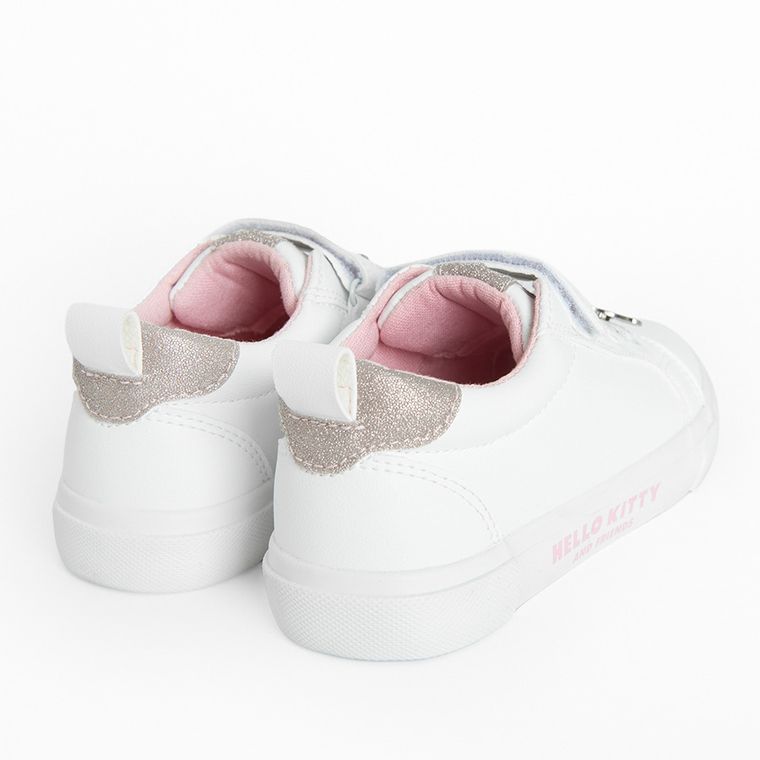 Cool Club, Tenisi pentru fete, alb, imprimeu Hello Kitty and Friends