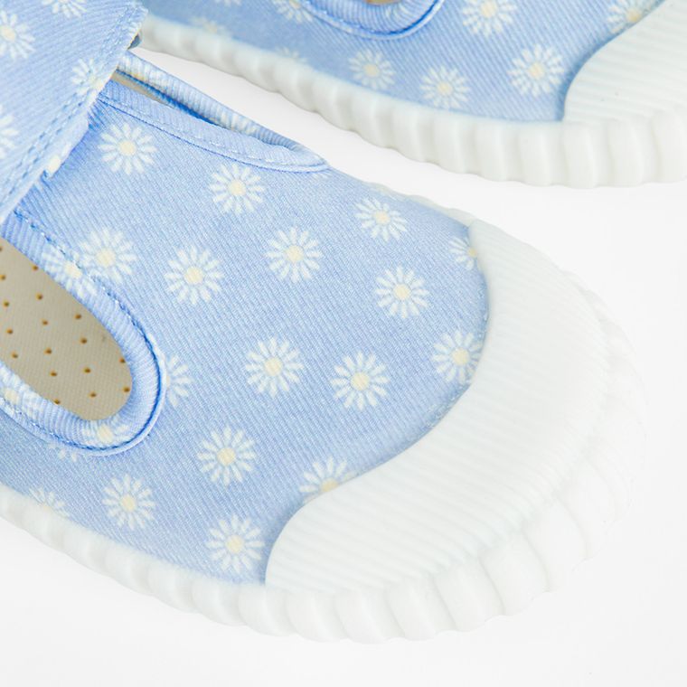 Cool Club, Tenisi pentru fete, albastru, talpa Barefoot